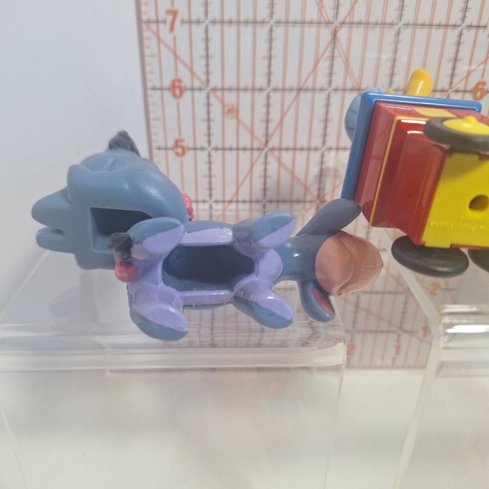 Winnie The Pooh Friends PVC 10 Figure Lot Disney Owl Eeyore Trains Rabbit Piglet - Picture 6 of 12